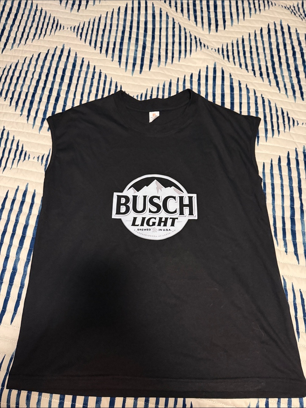 Busch Light muscle tank